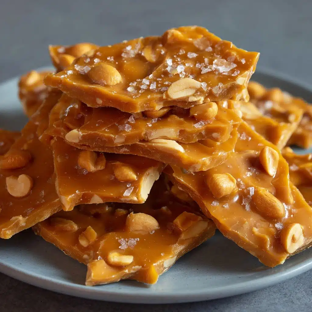 Microwave Peanut Brittle Recipe - Recipe Image