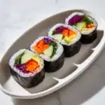 Stuffed Cucumber Veggie Sushi Recipe