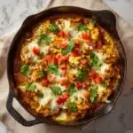 Skillet Chicken Con Queso Recipe