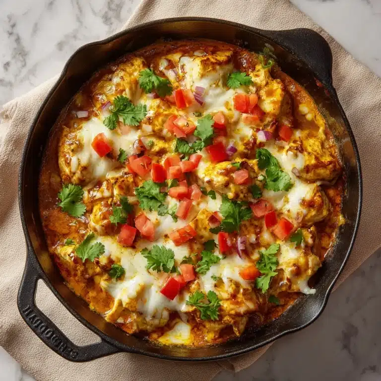 Skillet Chicken Con Queso Recipe