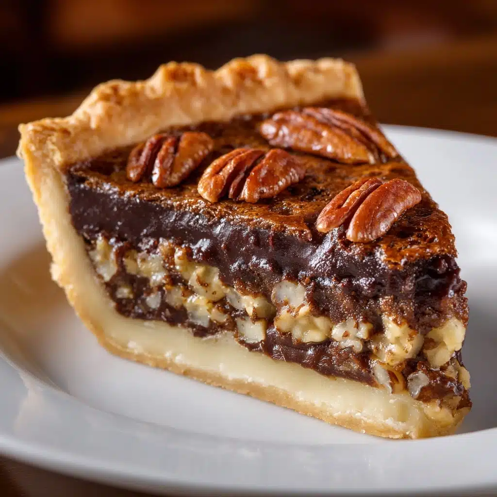 Chocolate Fudge Pecan Pie Recipe