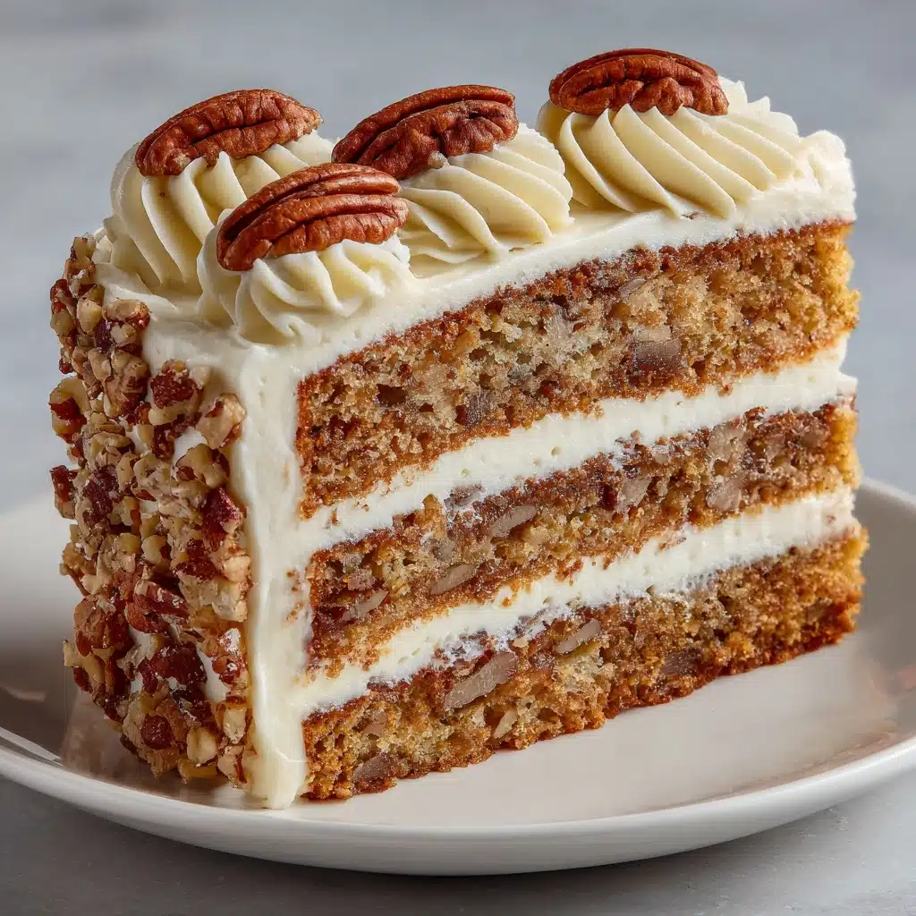 Romanian Walnut Buttercream Cake Recipe