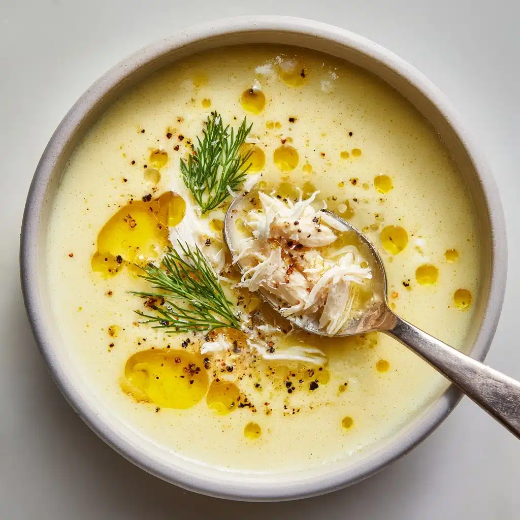 Easy Avgolemono Soup Recipe - Recipe Image