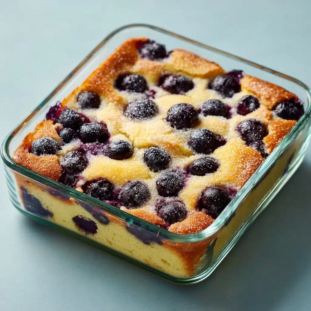 Lemon Blueberry Buttermilk Breakfast Cake Recipe
