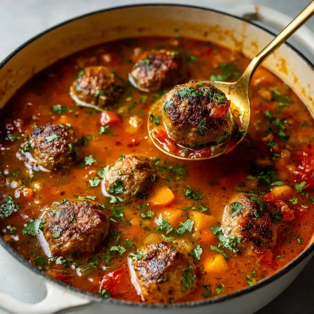 Italian Meatball Soup Recipe