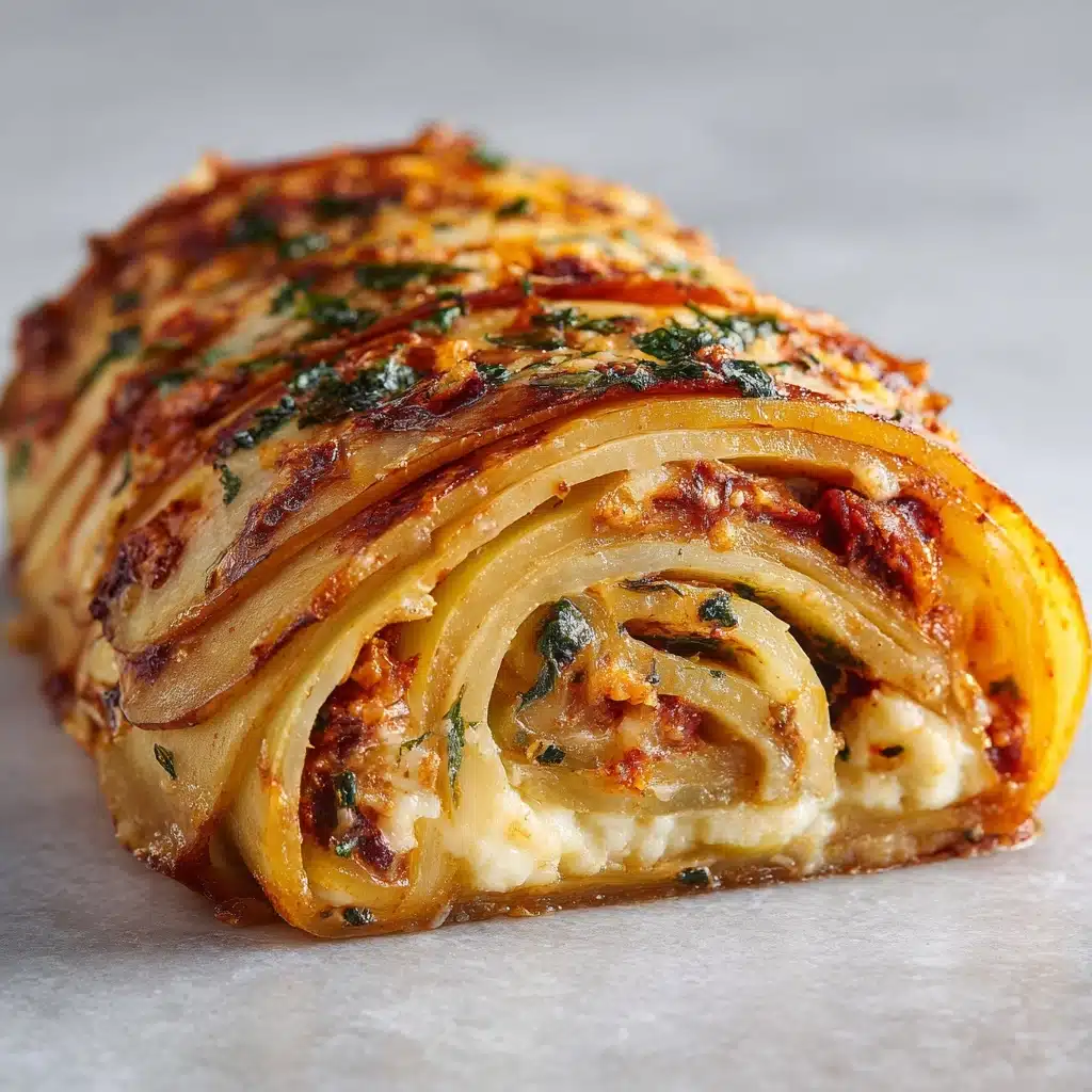 Scalloped Potato Roll Recipe