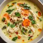 Crockpot Creamy Chicken and Potato Soup Recipe