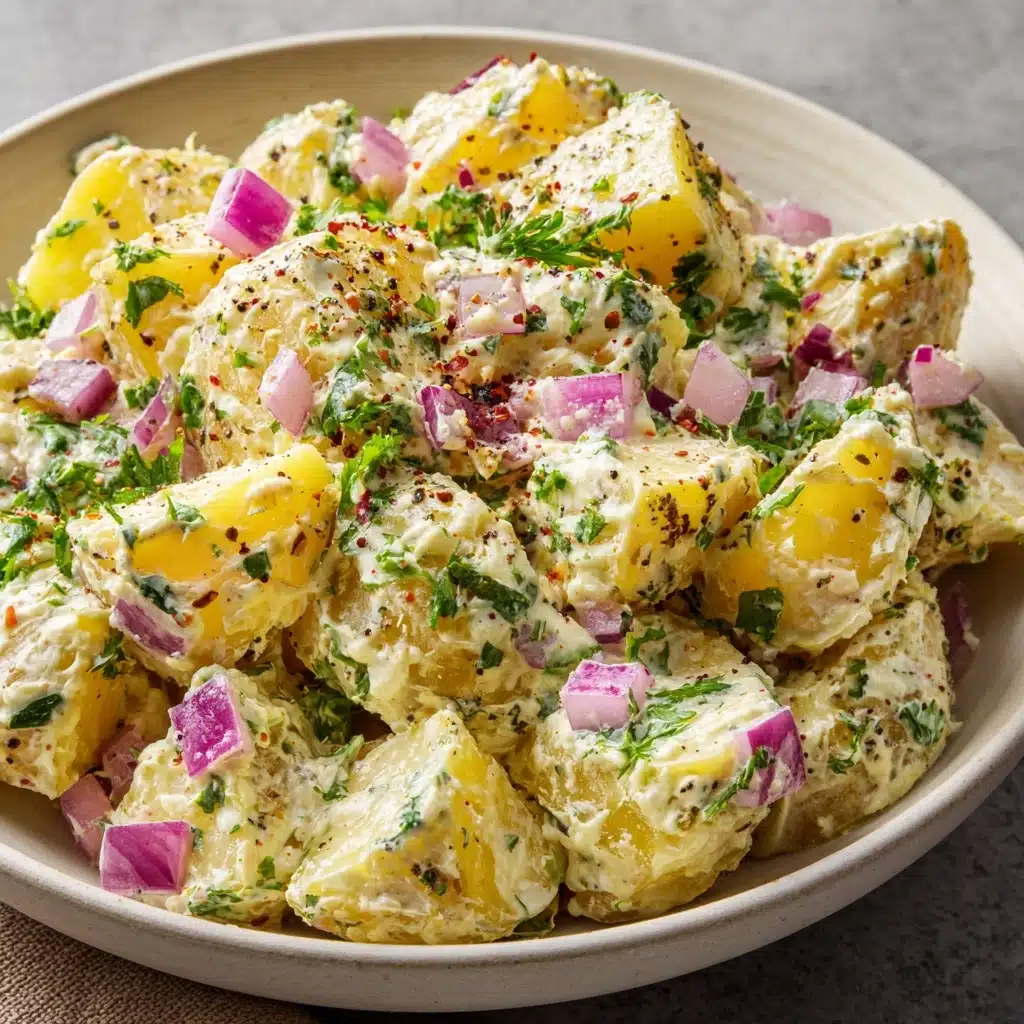 Smashed Potato Salad Recipe - Recipe Image