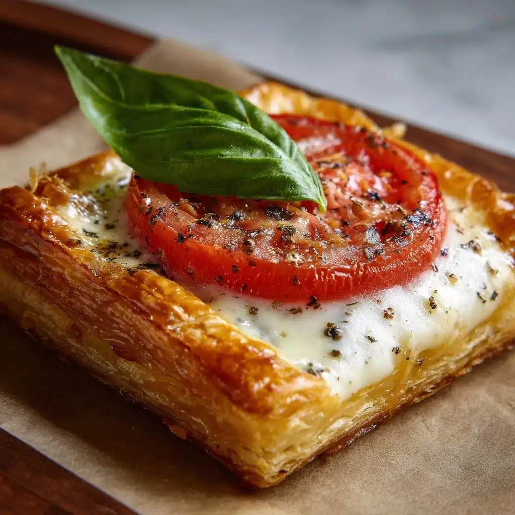 Caprese Puff Pastry Bundles Recipe
