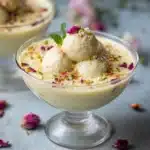 Custard Rasgulla Recipe
