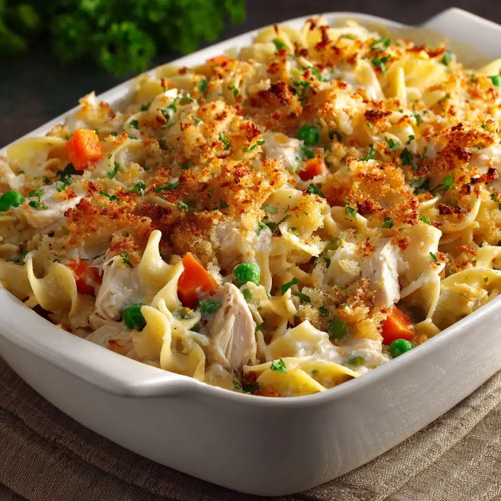 Chicken Noodle Casserole Recipe - Recipe Image