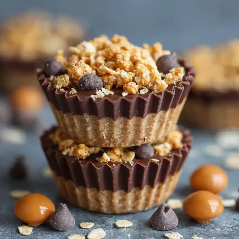 No-Bake Peanut Butter Granola Cups Recipe
