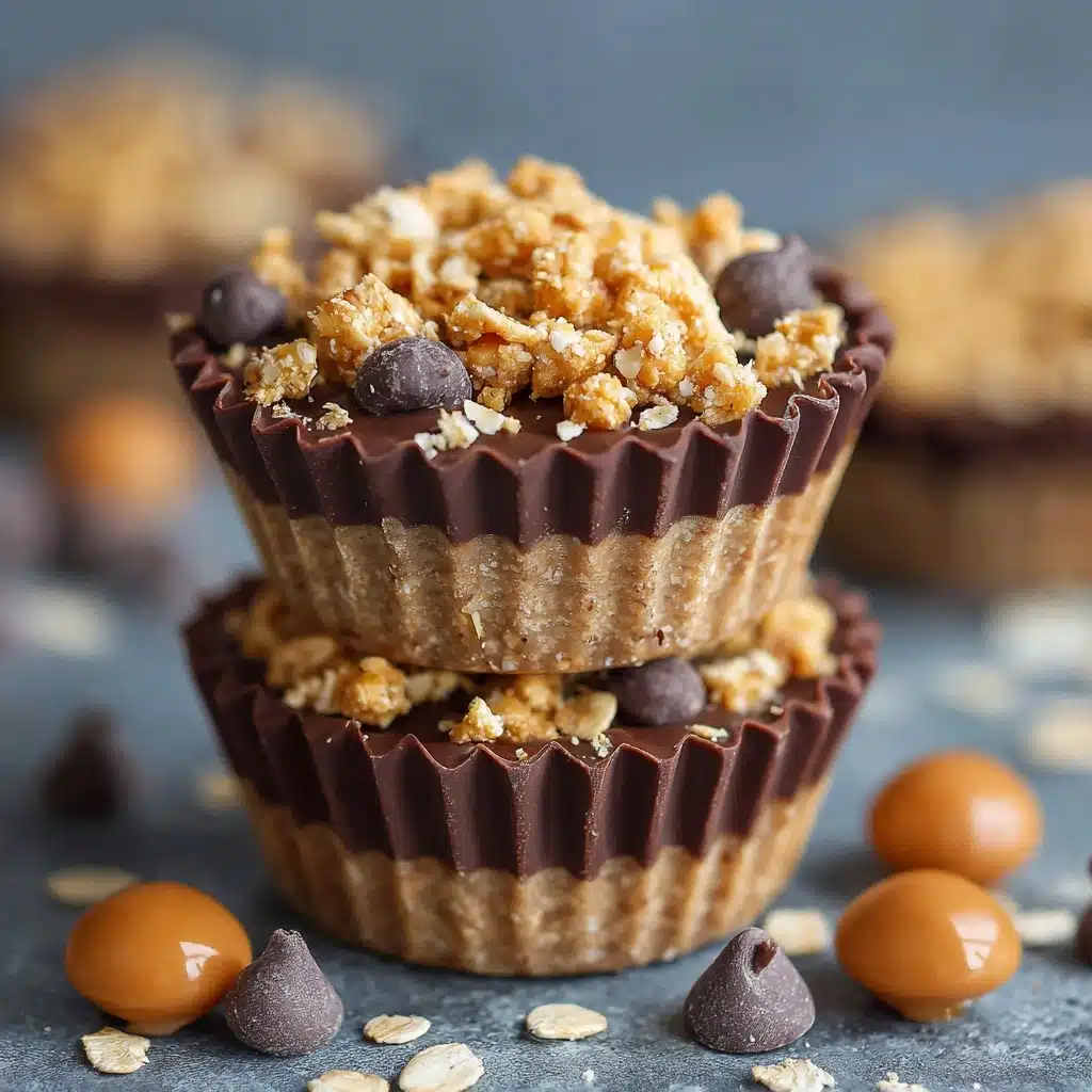 No-Bake Peanut Butter Granola Cups Recipe - Recipe Image