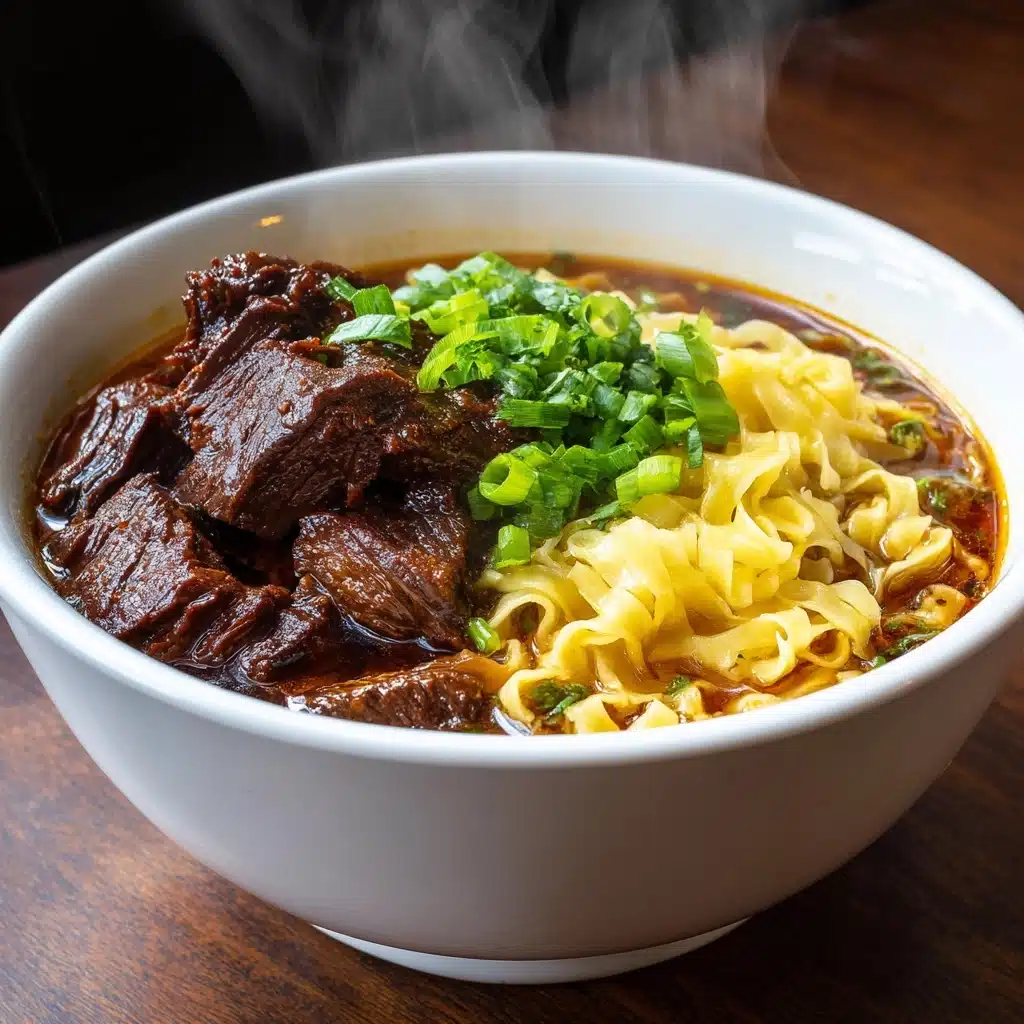 Niu Rou Mian: Taiwanese Beef Noodle Soup Recipe