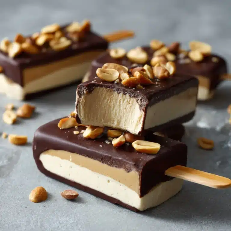 Frozen Peanut Butter Yogurt Bars Recipe