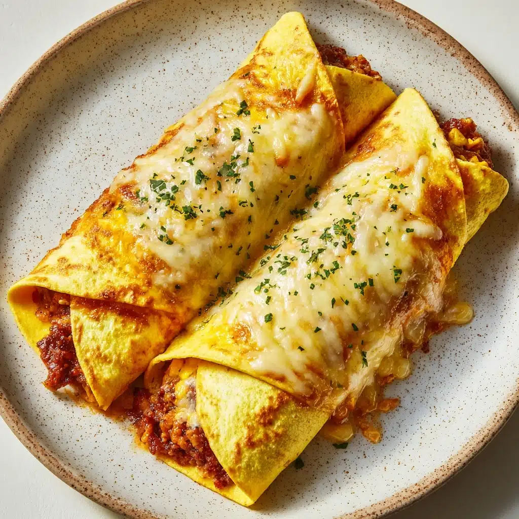 Irresistible Enchilada Baked Eggs : Spicy & Satisfying Recipe - Recipe Image