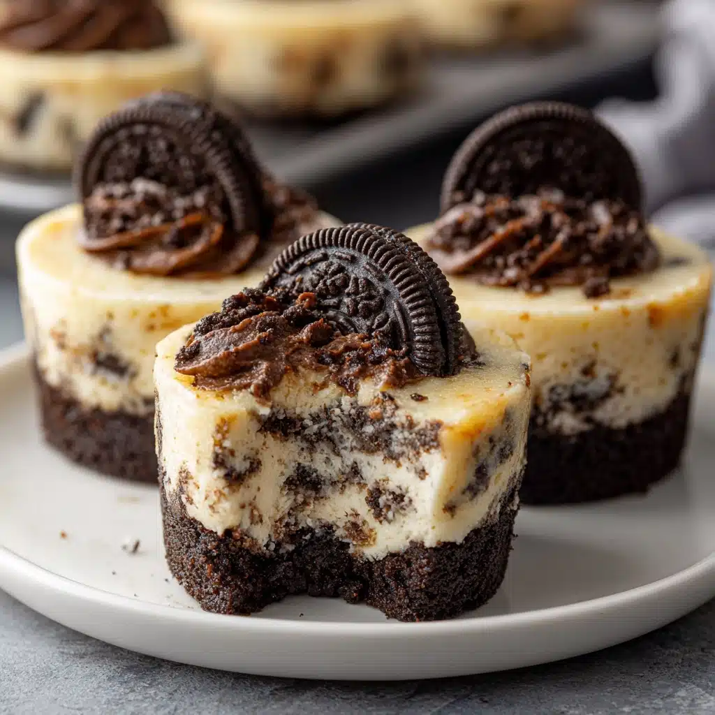 Oreo Cheesecake Cookie Cups Recipe