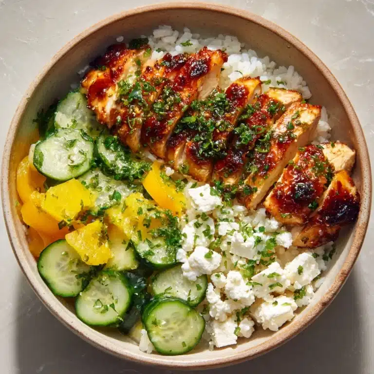 Hot Honey Chicken Bowl Recipe