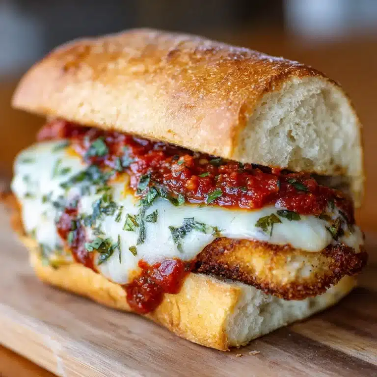 Chicken Parmesan Subs Recipe