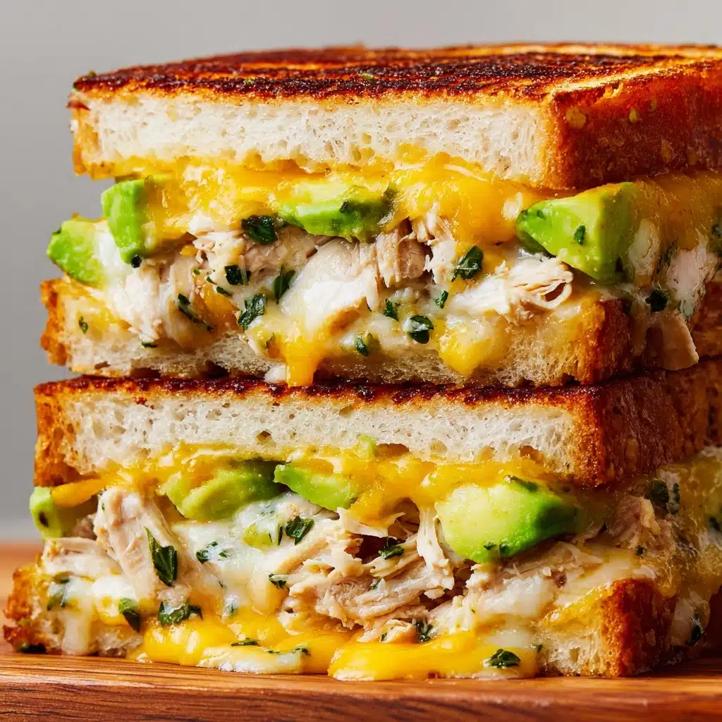 Chicken Avocado Melt Sandwich Recipe - Recipe Image