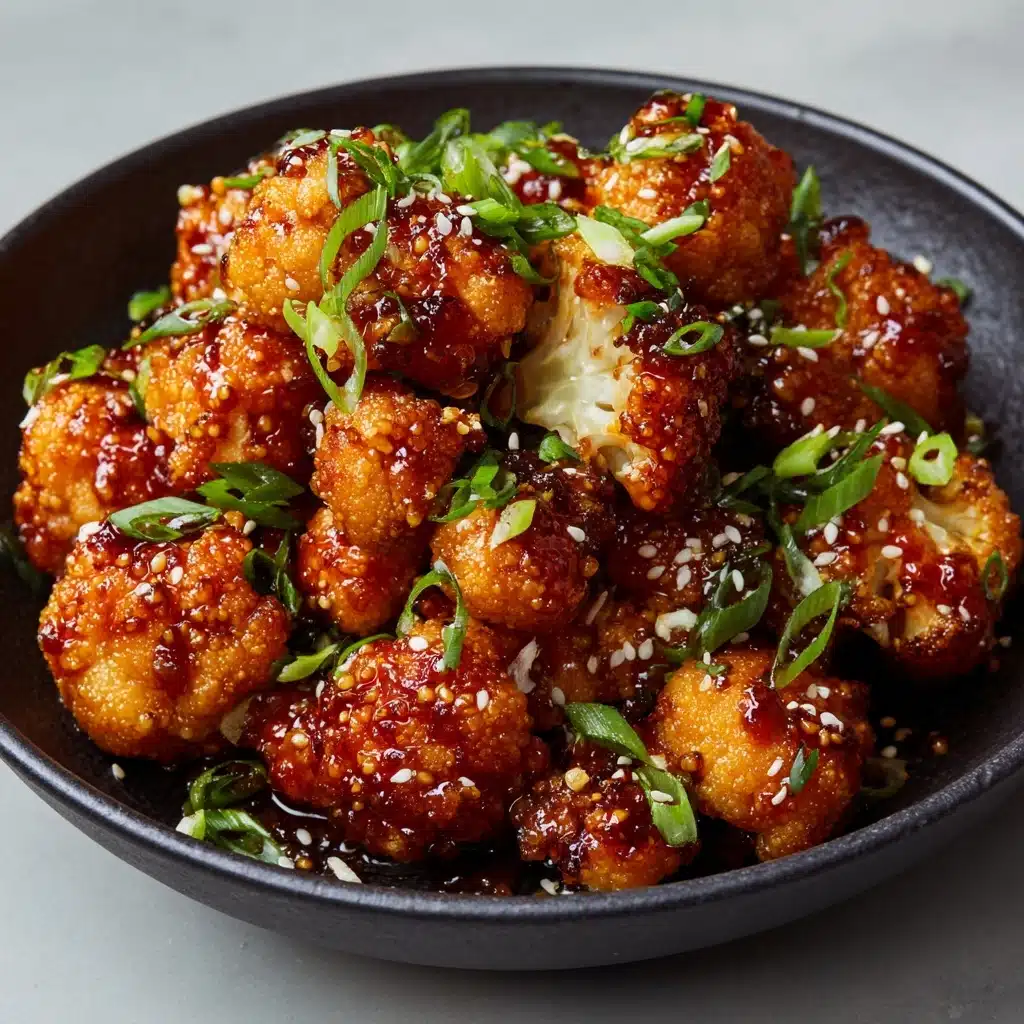 Sweet Spicy Baked Cauliflower Recipe - Recipe Image