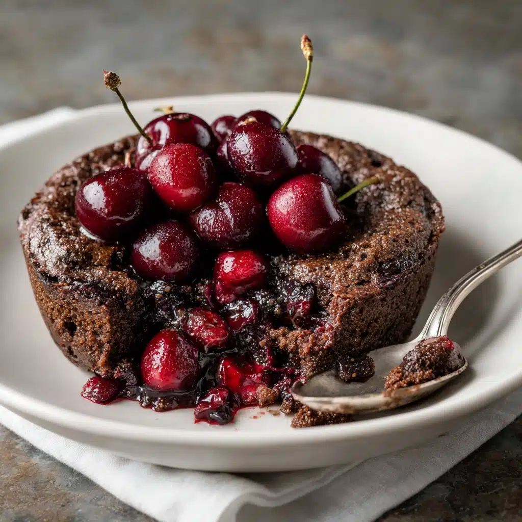 Chocolate Cherry Dump Cake Recipe - Recipe Image