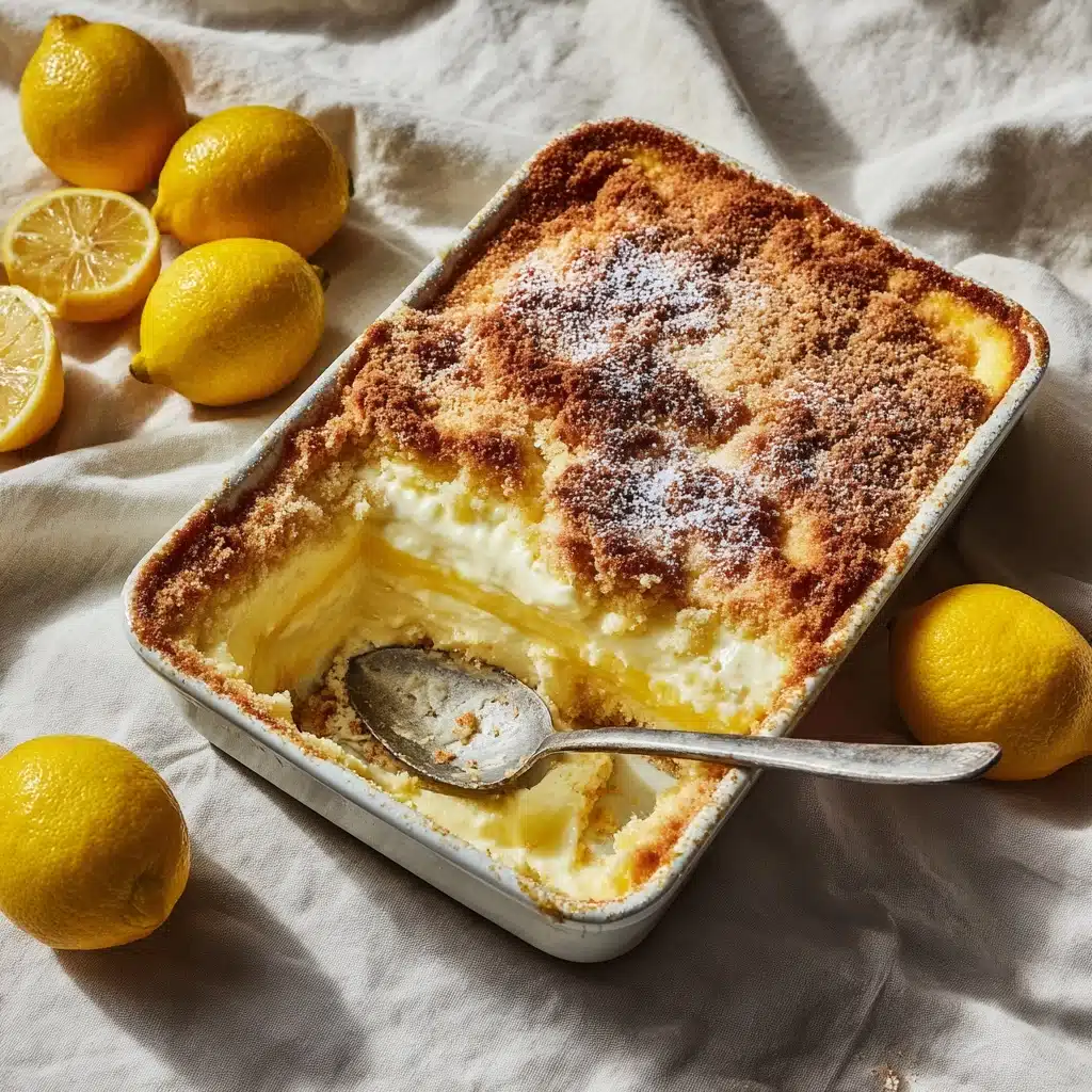 Lemon Cream Cheese Dump Cake Recipe - Recipe Image