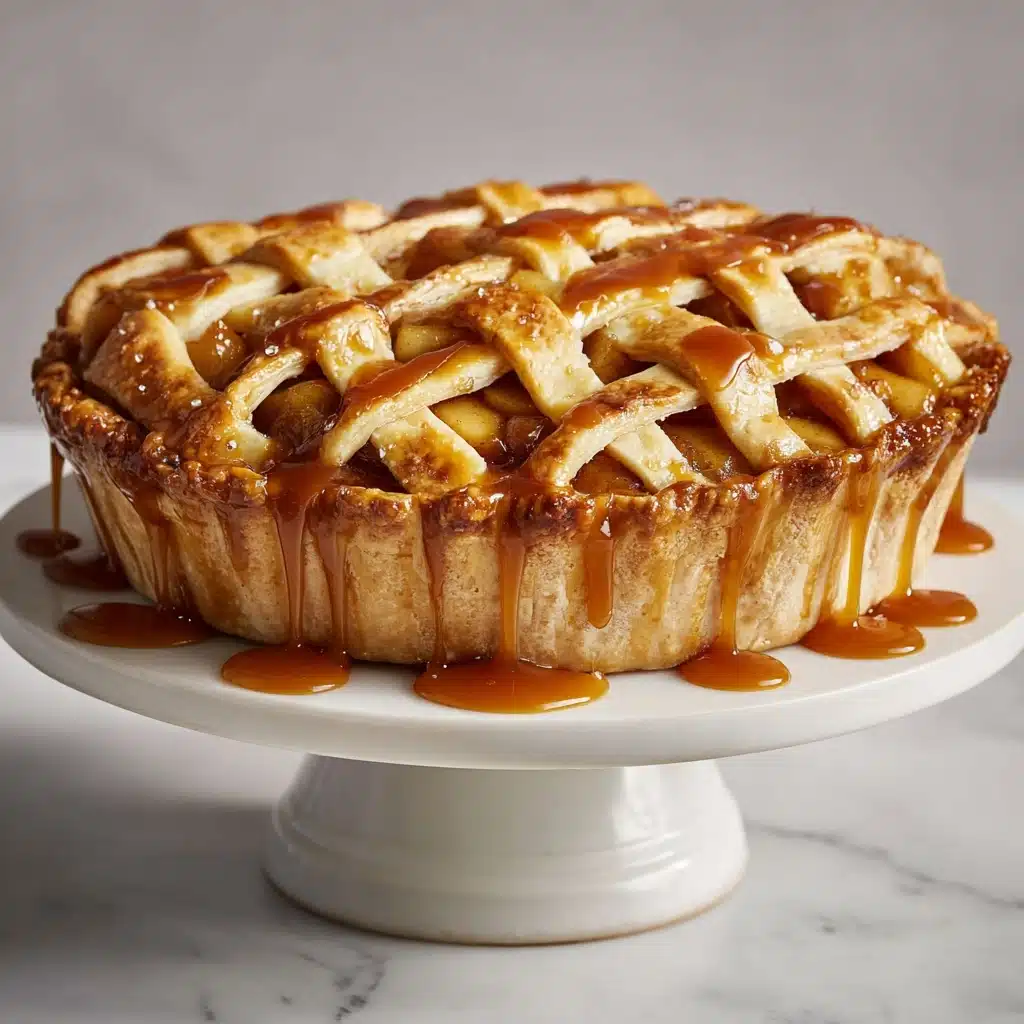 Caramel Apple Pie Recipe - Recipe Image