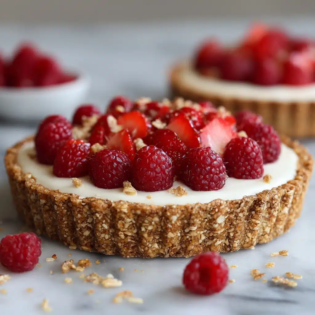 Breakfast Fruit Tart with Granola Crust Recipe - Recipe Image