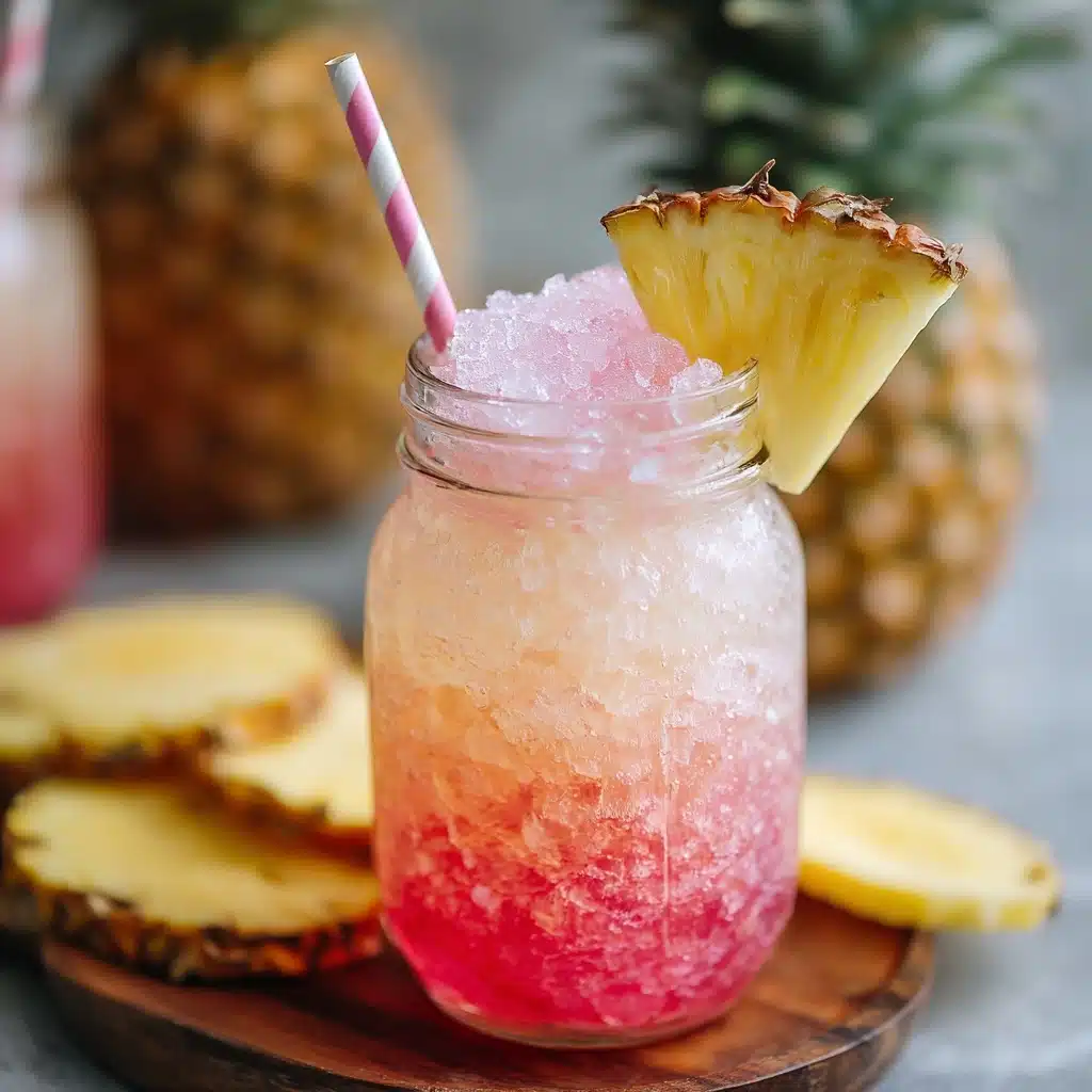 Pineapple Pink Lemonade Party Drink Recipe - Recipe Image