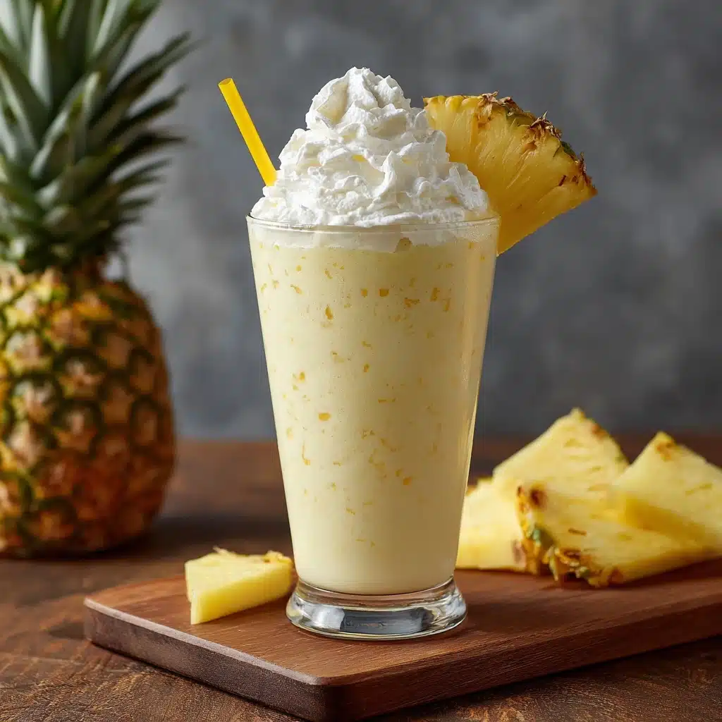 Pina Colada Milkshakes Recipe - Recipe Image