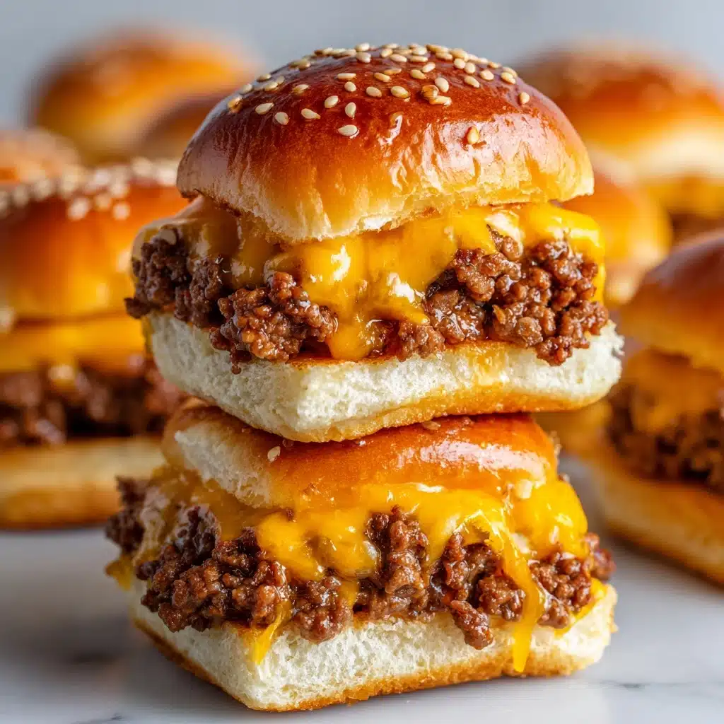 Cheeseburger Sliders Recipe - Recipe Image