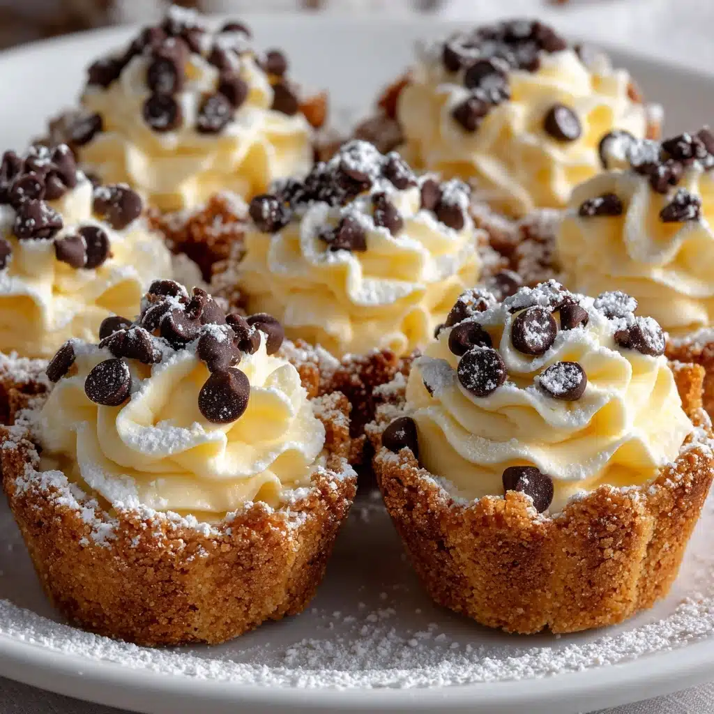 Cannoli Cookie Cups: A Sweet Twist on a Classic Favorite Recipe - Recipe Image