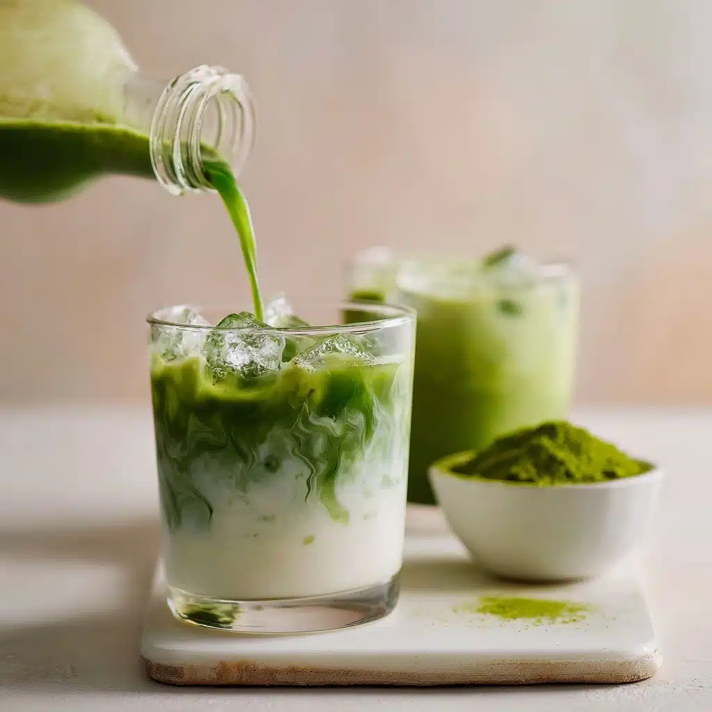 Iced Matcha Latte Recipe - Recipe Image
