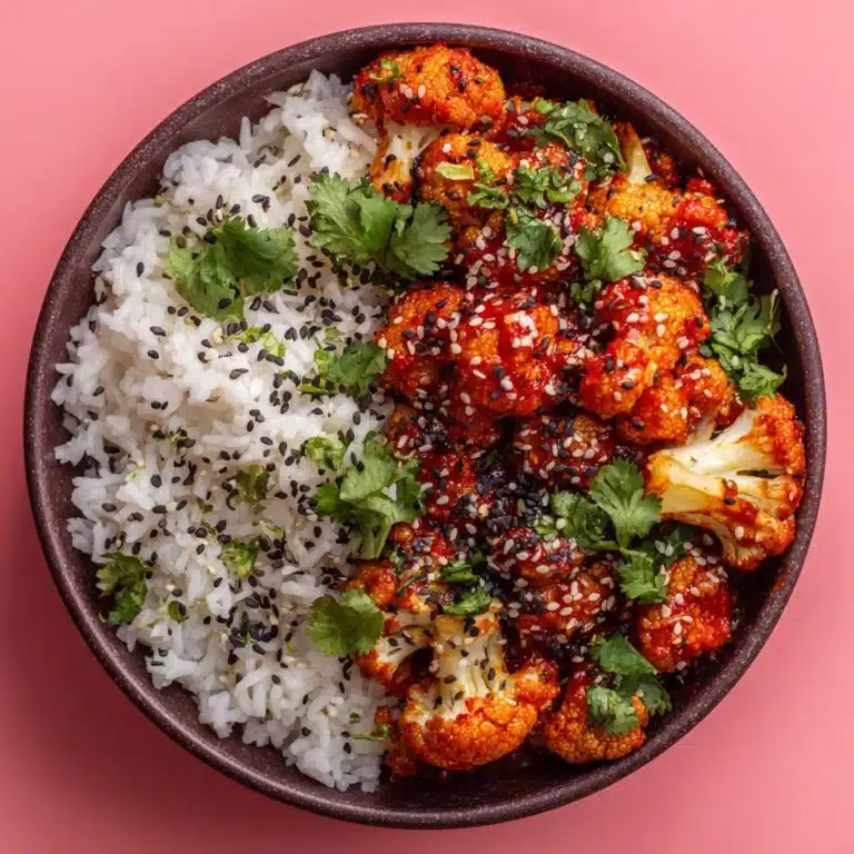 Sticky Sesame Cauliflower (Vegan Recipe) Recipe