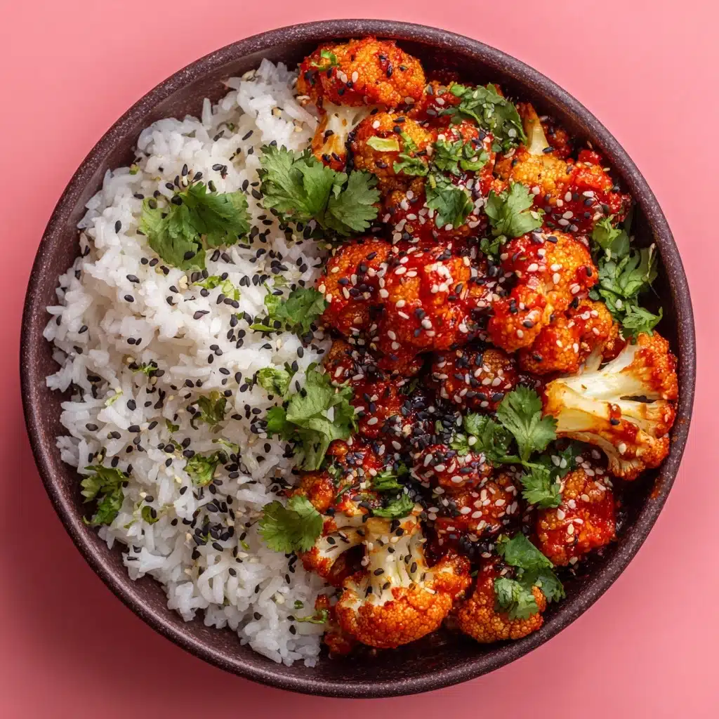 Sticky Sesame Cauliflower (Vegan Recipe) Recipe
