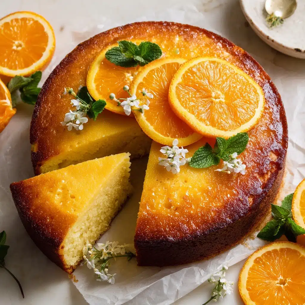 Whole Orange Cake – Flourless Recipe - Recipe Image