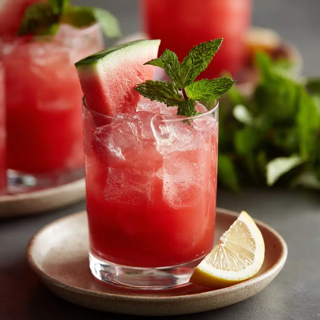 Watermelon Lemonade Recipe - Recipe Image