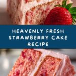 Fresh Strawberry Cake With Strawberry Buttercream Recipe