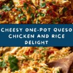 One-Pot Queso Chicken and Rice Recipe