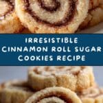 Cinnamon Roll Sugar Cookies Recipe