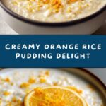 Creamy Rice Pudding with Orange Recipe
