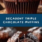 Triple Chocolate Muffins Recipe