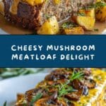 Mushroom Swiss Cheese Meatloaf Recipe