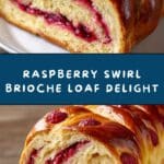 Raspberry Swirl Brioche Loaf Recipe