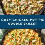 Chicken Pot Pie Noodle Skillet Recipe