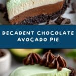 Chocolate Avocado Pie Recipe