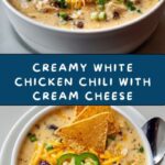 White Chicken Chili with Cream Cheese Recipe