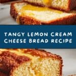 Irresistible Lemon Cream Cheese Bread : Tangy Bread Recipe