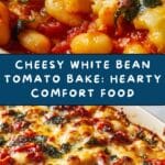 Cheesy White Bean Tomato Bake : A Hearty Delight Recipe
